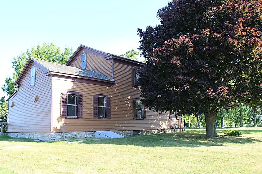 Sackets Harbor Battlefield House.