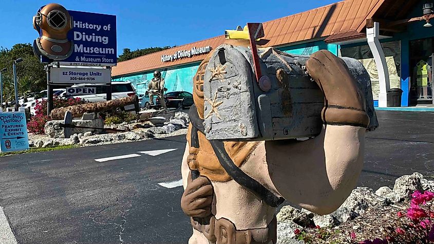 The History of Diving Museum on the road from Miami to Key West - Photo Bryan Ddearsley