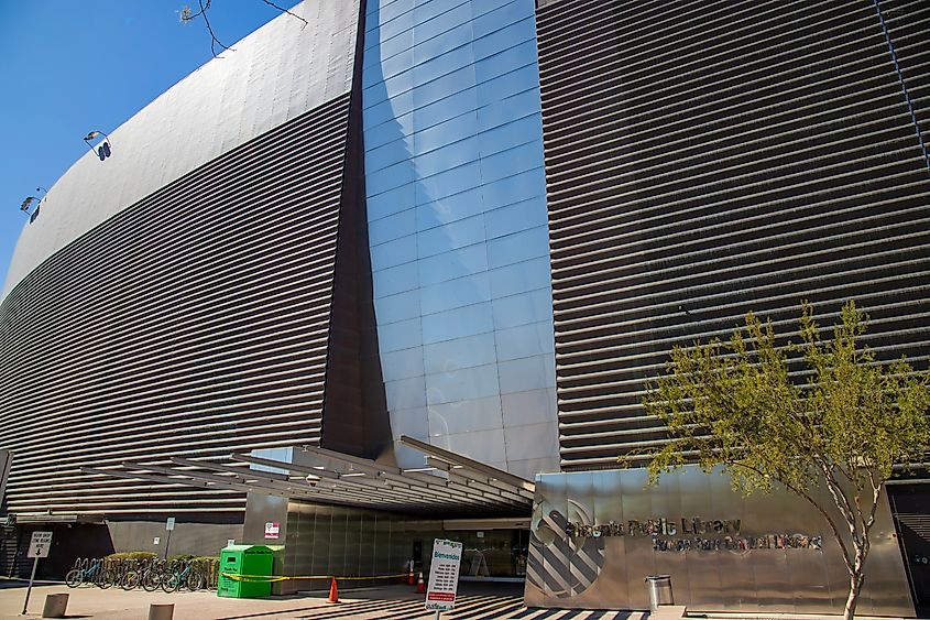 The Burton Barr Central Library is the central library of Phoenix, Arizona