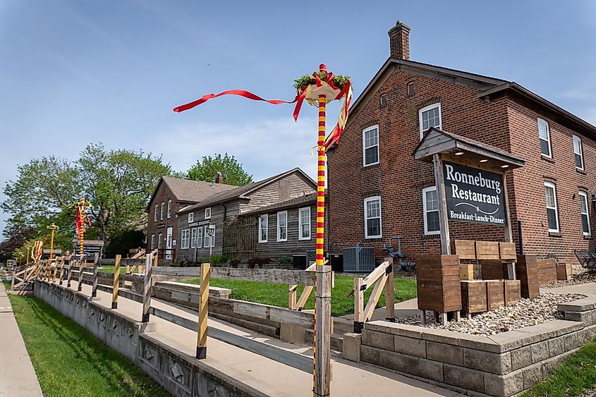 Amana Colonies founded by German Radical Pietists. Editorial credit: EWY Media / Shutterstock.com