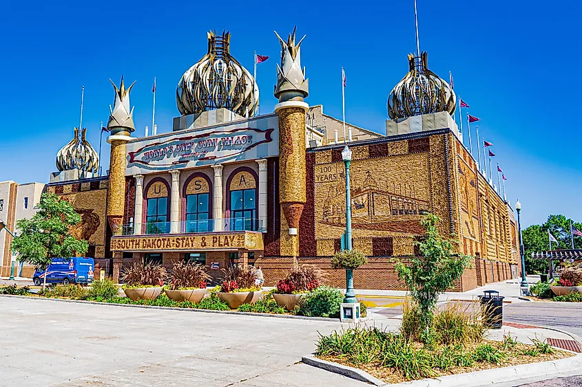 The Mitchell Corn Palace in Mitchell, South Dakota.