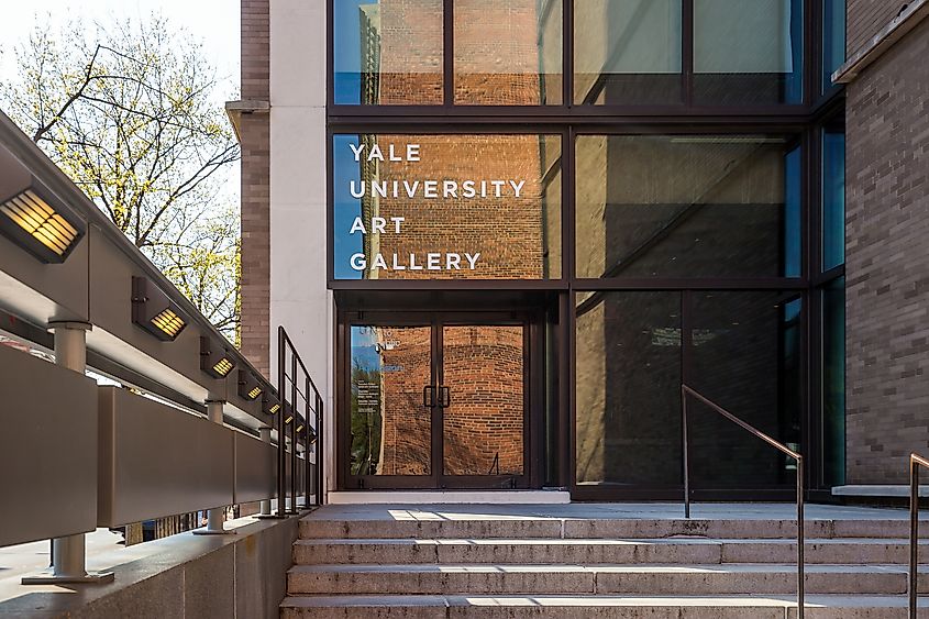 Editorial Photo Credit: f11photo via Shutterstock. New Haven - April 4: Yale University Art Gallery on April 4, 2015. Yale University Art Gallery is the oldest university art museum in the western hemisphere