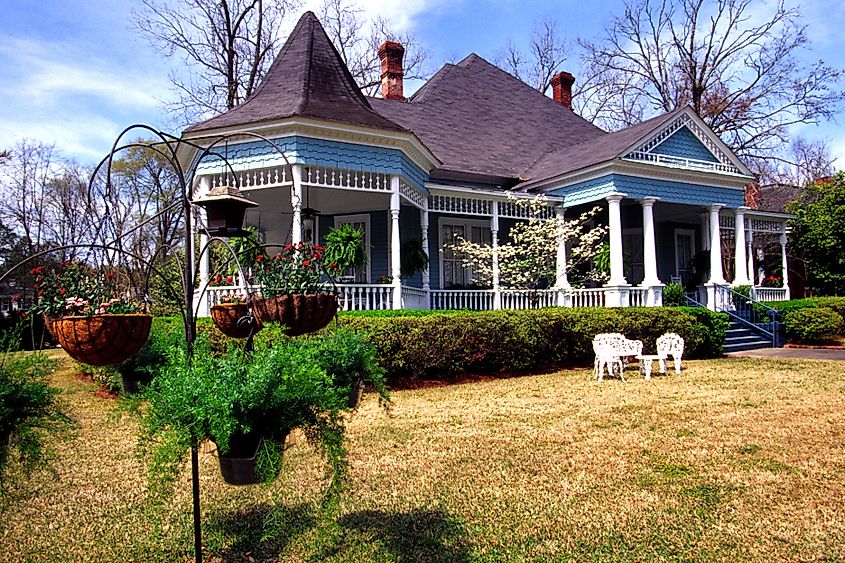 Historic Skillman Simms home in Eufala, Alabama