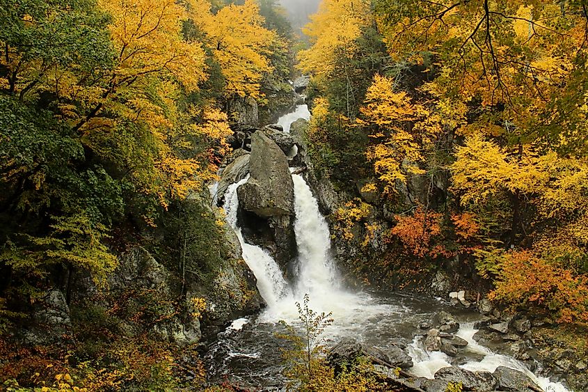 Bash Bish Falls State Park in Massachusetts.