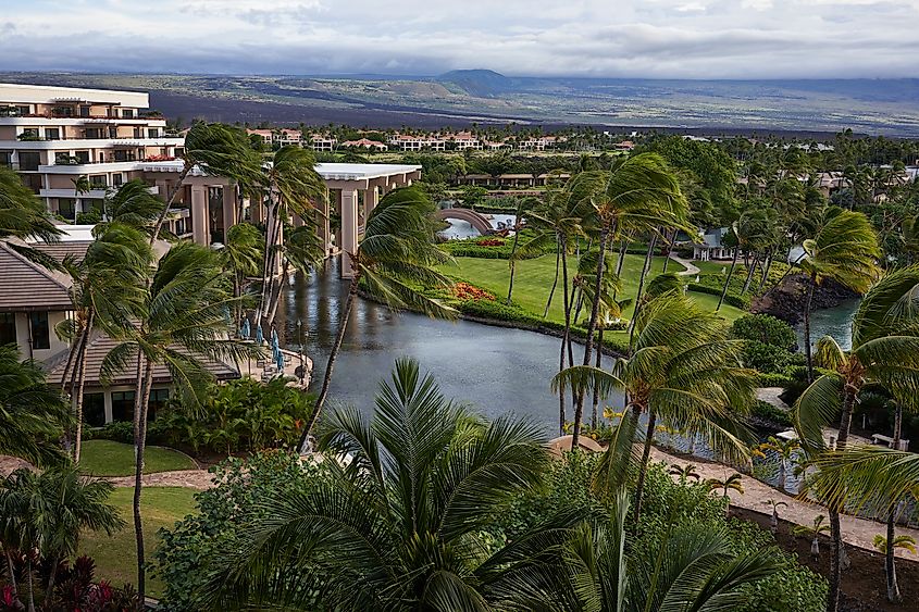 A resort in Waikoloa Village, Hawaii