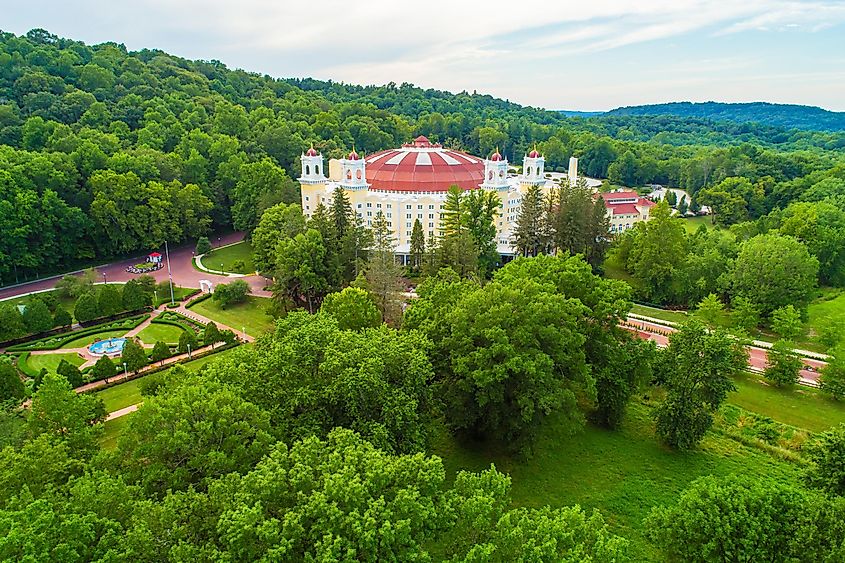 West Baden Springs Hotel in French Lick, Indiana.