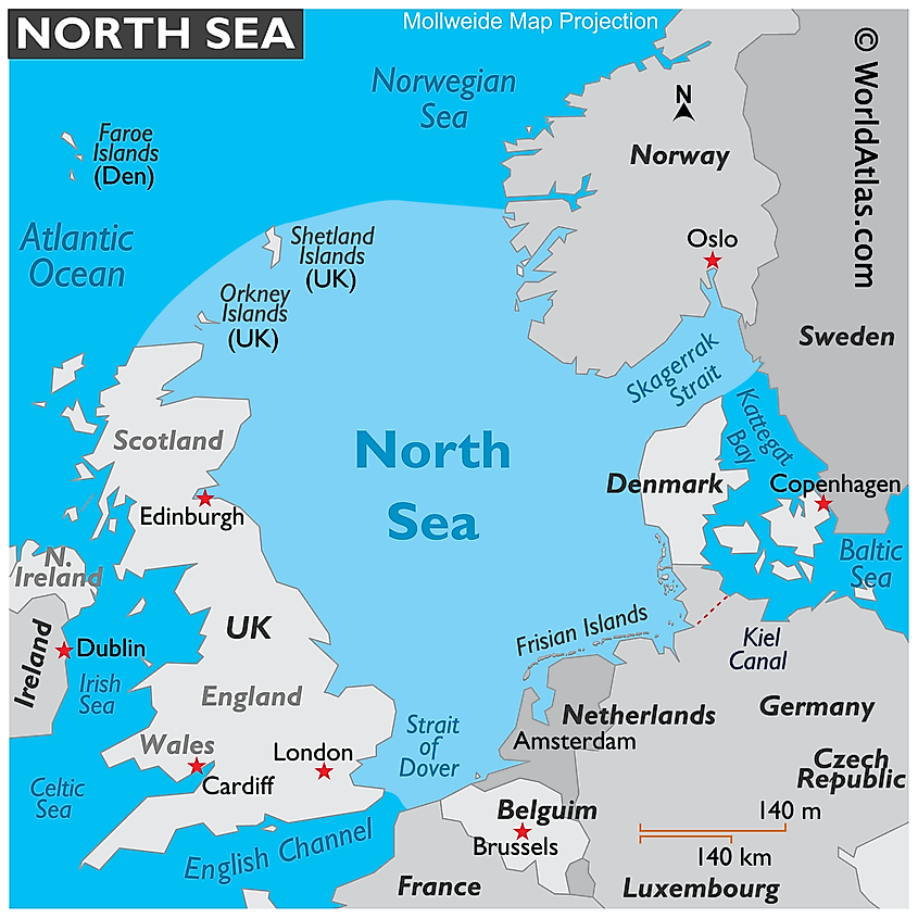 north atlantic islands map