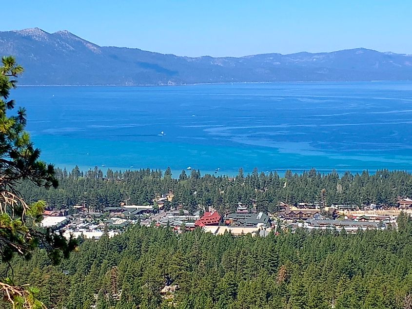 Stateline, California, as seen from Van Sickle Bi-state Park