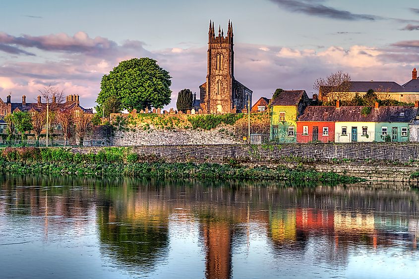 The River Shannon at Limerick.