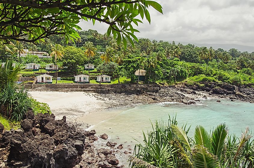 Housees in Moroni, Comoros.