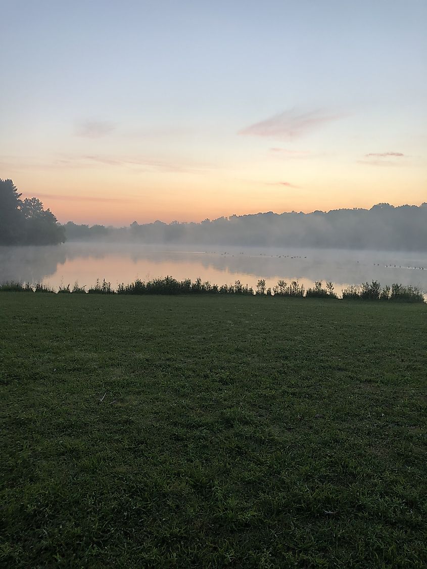 Lake Westminster in Maryland.