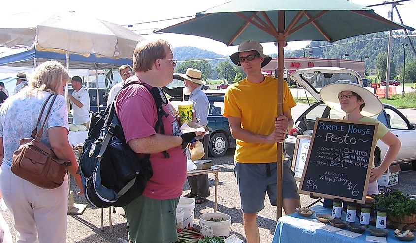 Saturday at the Athens Farmers Market