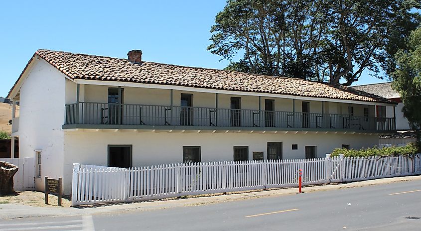 San Juan Bautista, CA USA /General Jose Castro House.