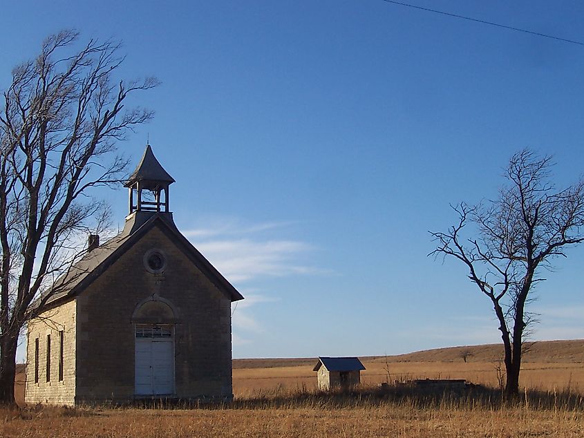 Bichet School in Florence, Kansas.