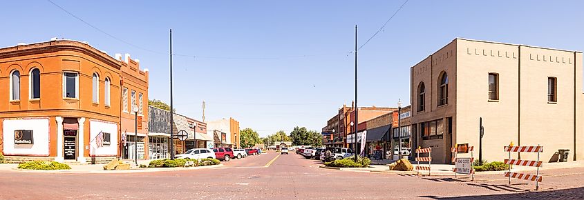 Paul Avenue in Pauls Valley, Oklahoma.