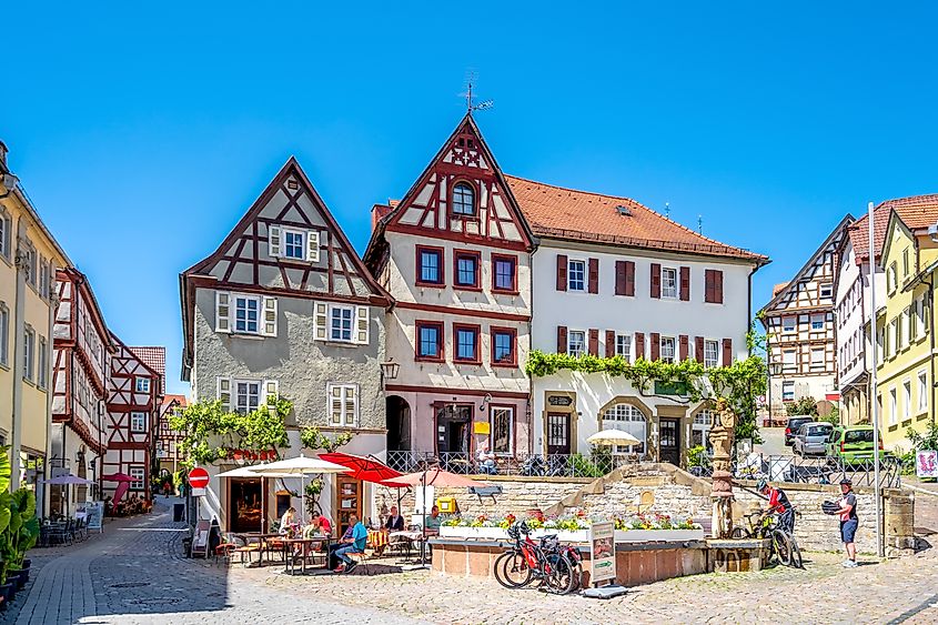 Old City, Bad Wimpfen, Baden Württemberg, Germany