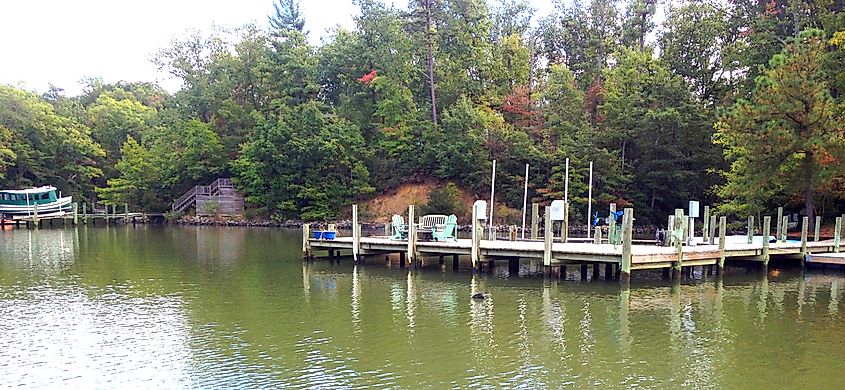 Carter's Creek by the Rappahannock River, Irvington, Virginia