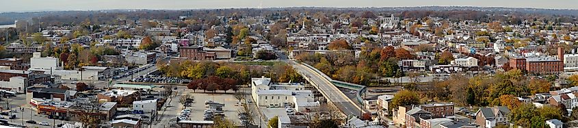 Panorama of Norristown, Pennsylvania