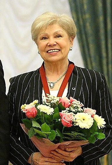 Larisa Latynina. In Wikipedia. https://en.wikipedia.org/wiki/Larisa_Latynina By Kremlin.ru, CC BY 4.0, https://commons.wikimedia.org/w/index.php?curid=61117590