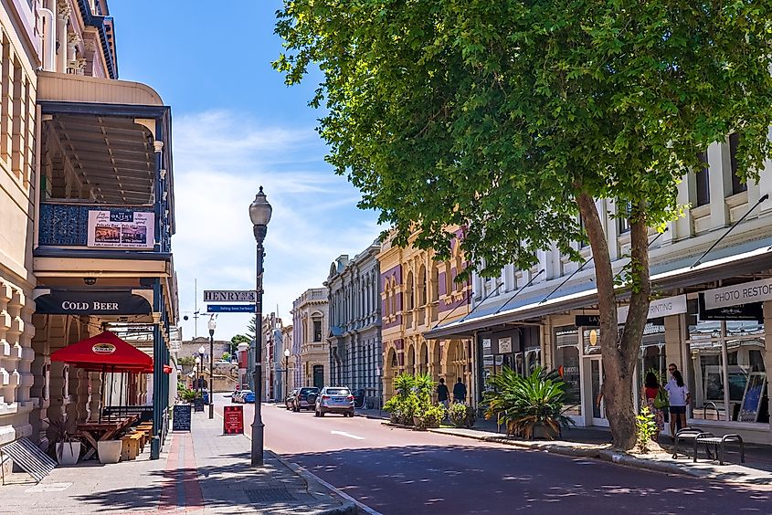 Main Street in Fremantle, Western Australia