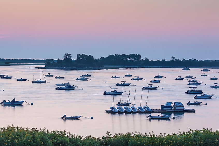 Great Neck, Ipswich, Massachusetts, at sunset