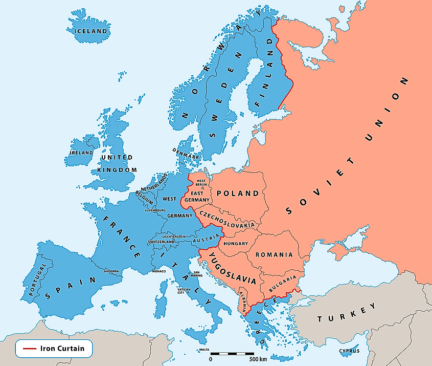 Central European Countries - WorldAtlas