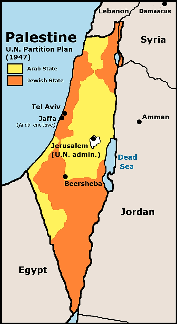 The UN Partition Plan of 1947