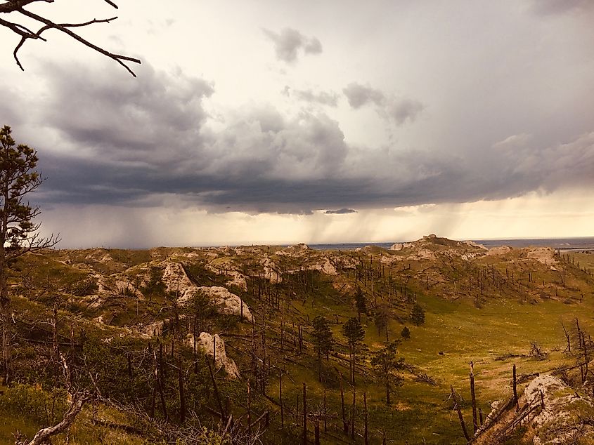 Chadron State Park in Nebraska.