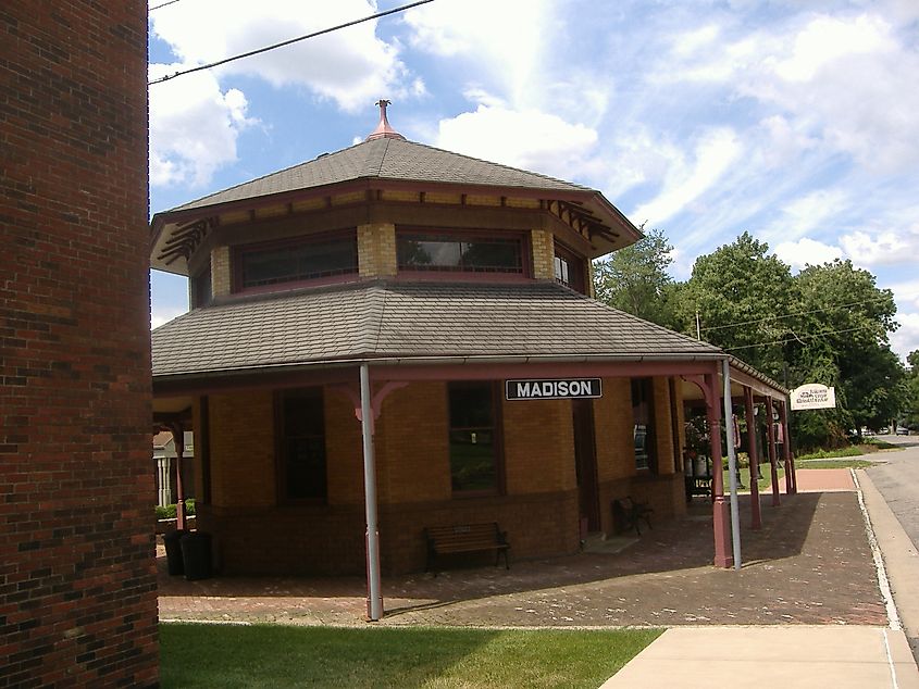 Old Railroad Depot.