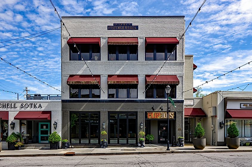 Ingersoll Building Built in 1921 in Rocky River, OH. Paul D McCarthy via Flickr.