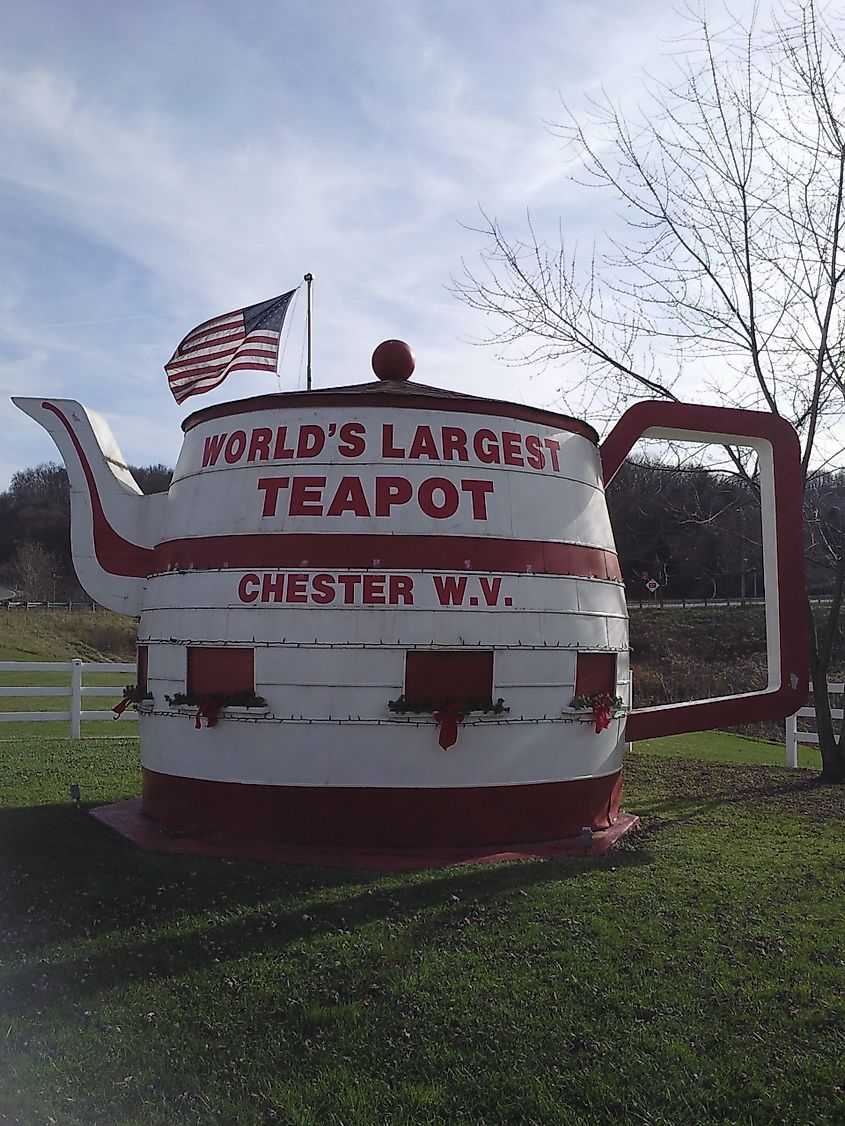 World's Largest Teapot, West Virginia