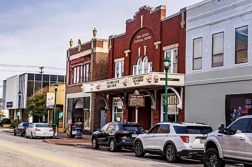 The Wilson Theater Downtown is Now the Boykin Cultural Center.