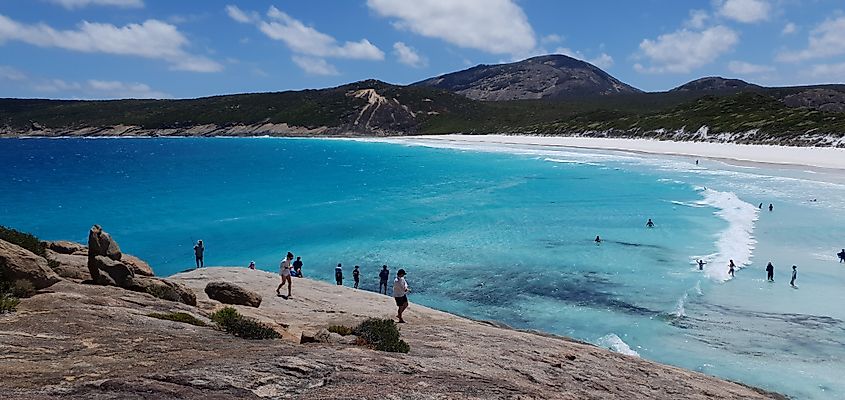 Hellfire Bay in Esperance, Western Australia.