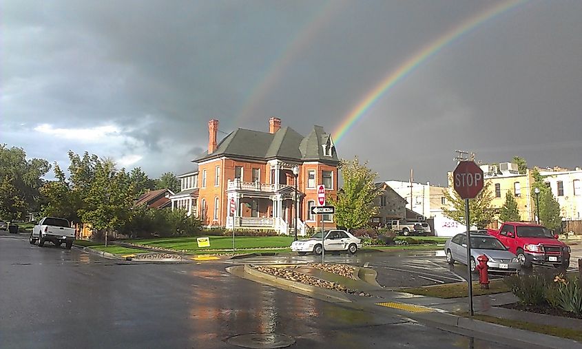 John George Moroni Barnes House, Kaysville, Utah.