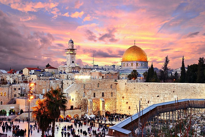 The Old City of Jerusalem.