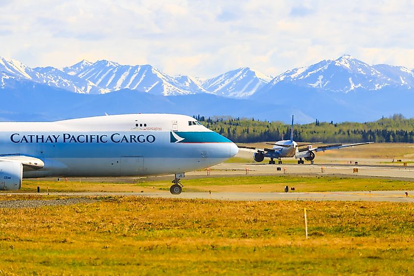 Ted Stevens International Airport in Anchorage, Alaska