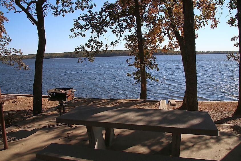 Big Hill Lake, Labette County, Kansas.