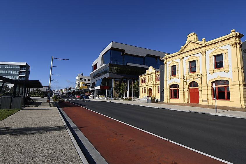 A historical building in Devonport, Tasmania