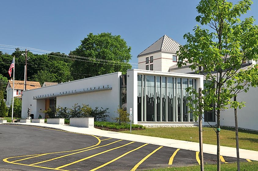 The newly renovated Hockessin Public Library.