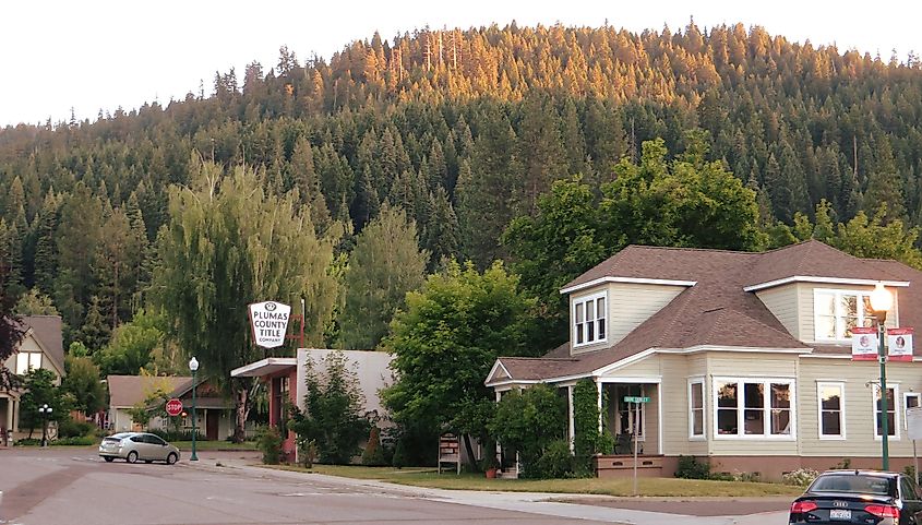 The scenic town of Quincy, California.