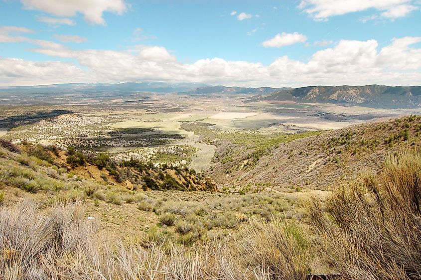 Mancos Valley Overlook of the Colorado desert