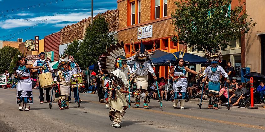 98th Gallup Inter-tribal Indian Ceremonial in Gallup, New Mexico.