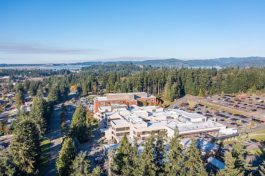 Bay Area Hospital in Coos Bay, Oregon.