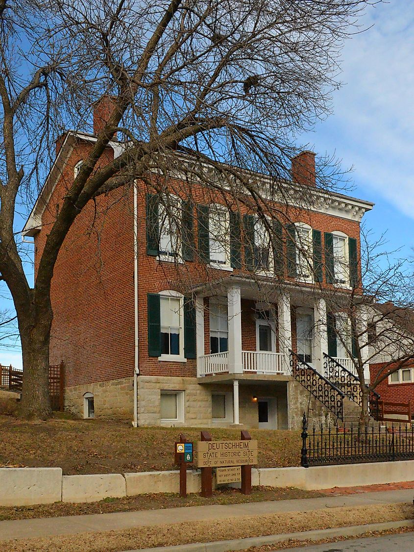 Deutschheim State Historic Site in Hermann, Missouri.