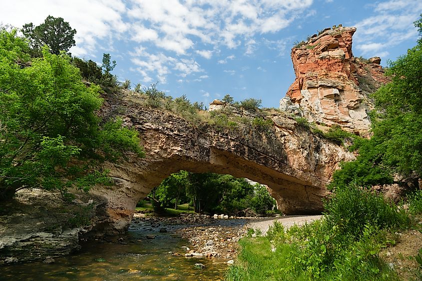 Ayres Natural Bridge Park, Wyoming