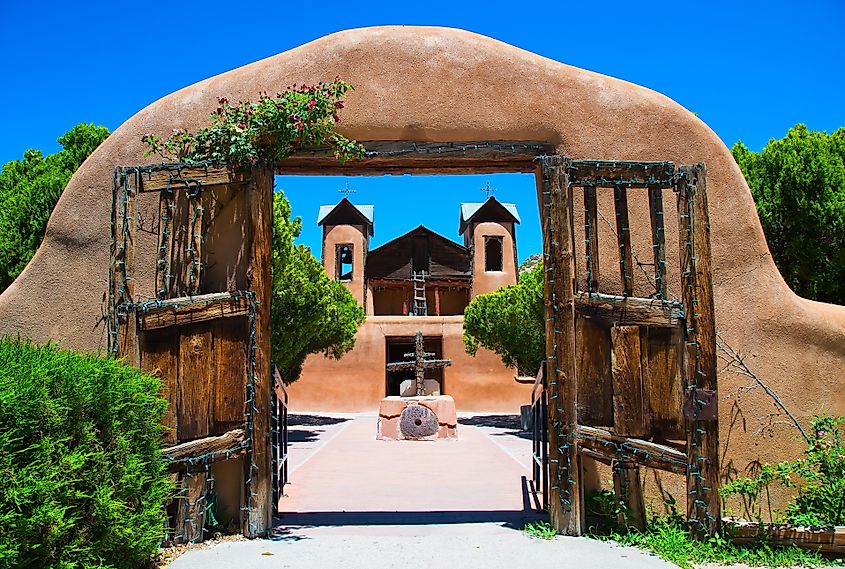 El Santuario de Chimayó in New Mexico.