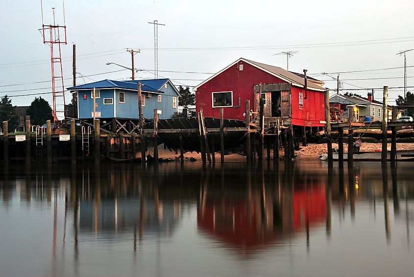 A scene from Bowers Beach, Delaware