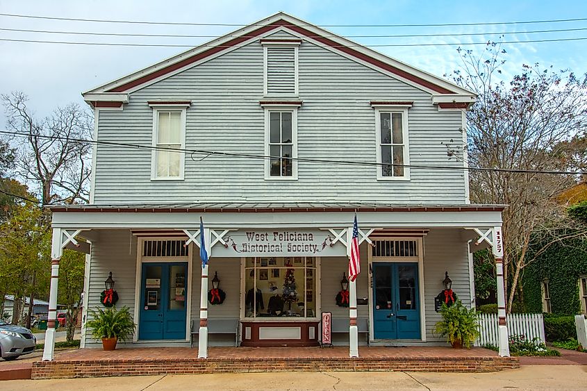 West Feliciana Historical Museum is located on Ferdinand Street in St. Francisville, Louisiana.