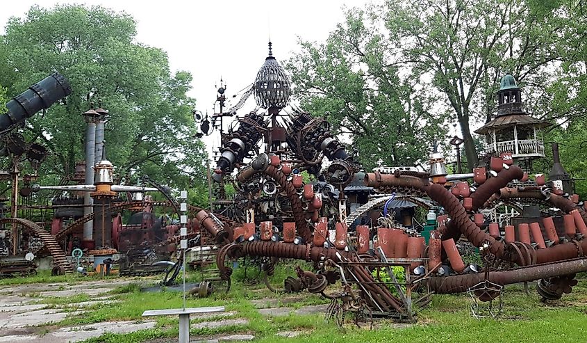 Forevertron in Dr Evermore's sculpture park