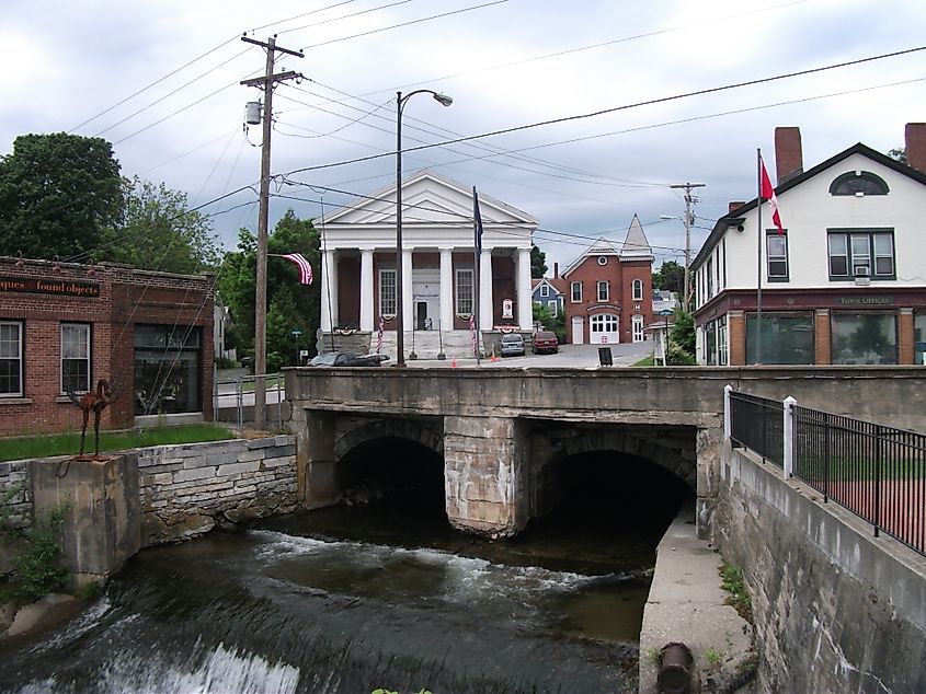 Downtown Brandon, Vermont